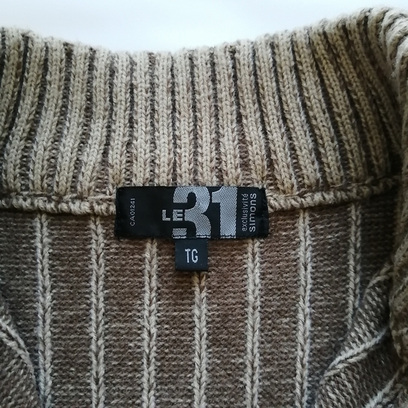 Point Zero Y2K Zip Up Sweater XL - Picture 4 of 9